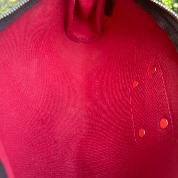 Authentic Louis Vuitton Damier Ebene Eva Clutch - Picture 7 of 8